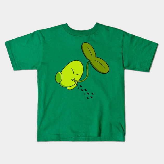 Seedy - Bullet Seed Kids T-Shirt by tastelesssandwiches